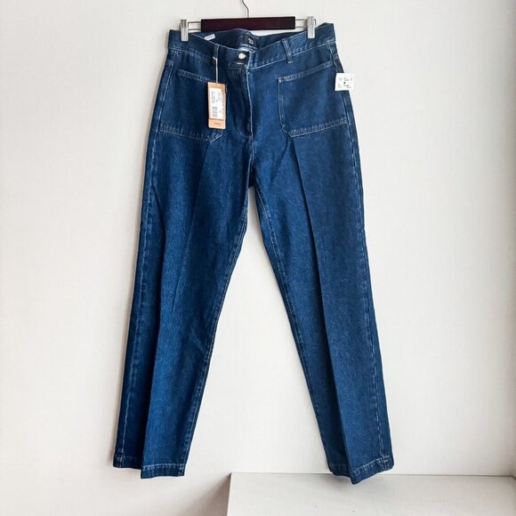 A.P.C Davi Jeans Mid-rise jeans with broken crease and straight leg 34 - Picture 5 of 8